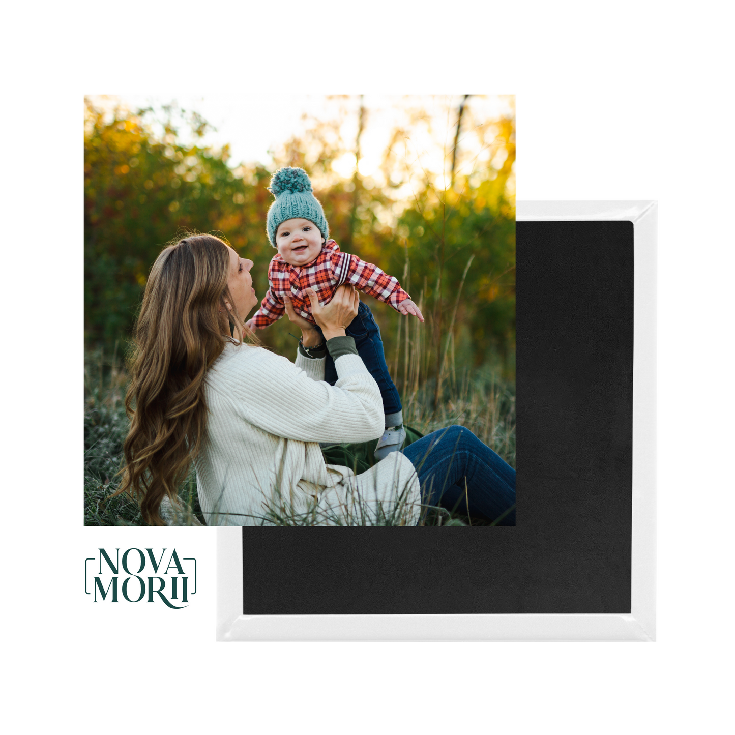 2"x 2" Custom Square Photo Magnets