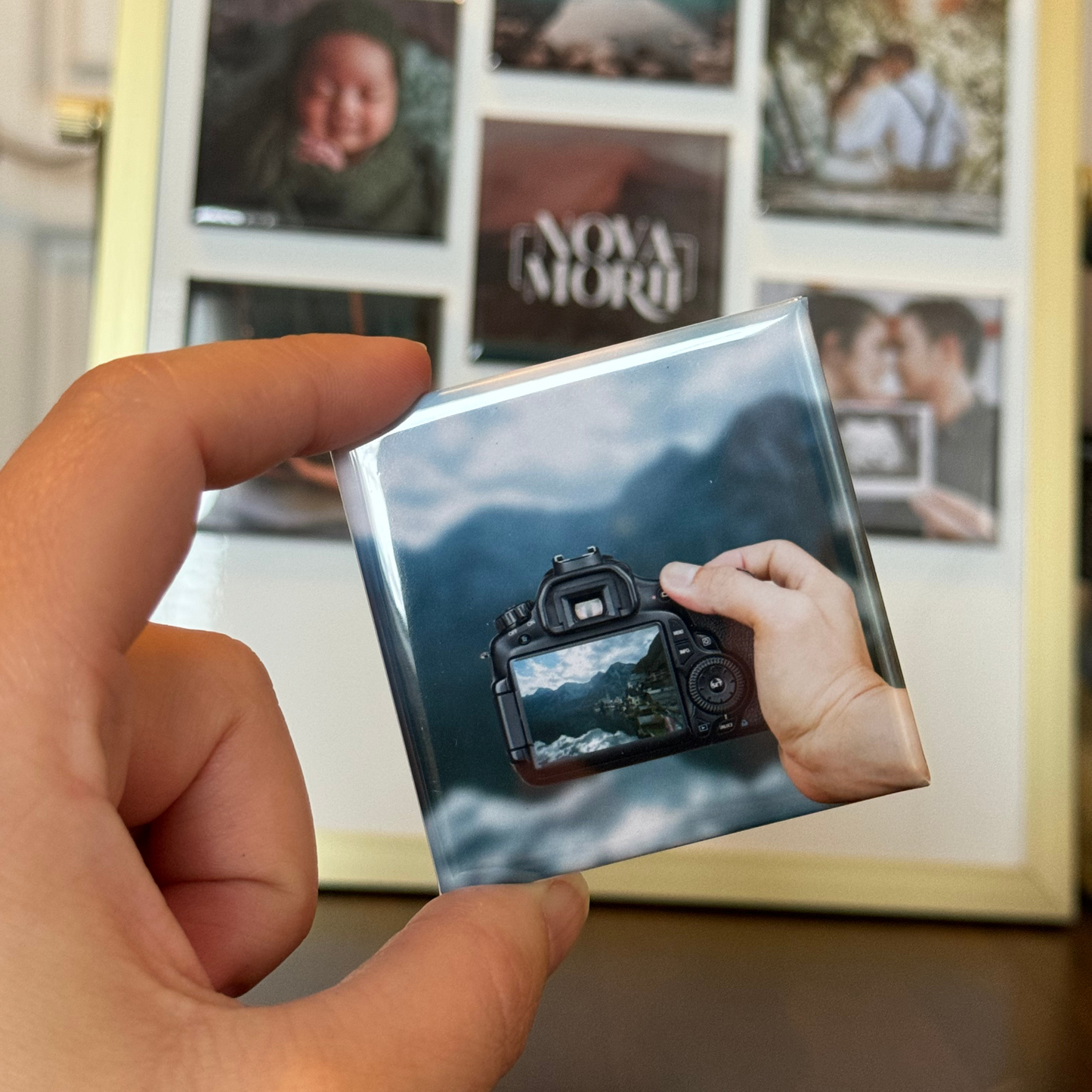2"x 2" Custom Square Photo Magnets