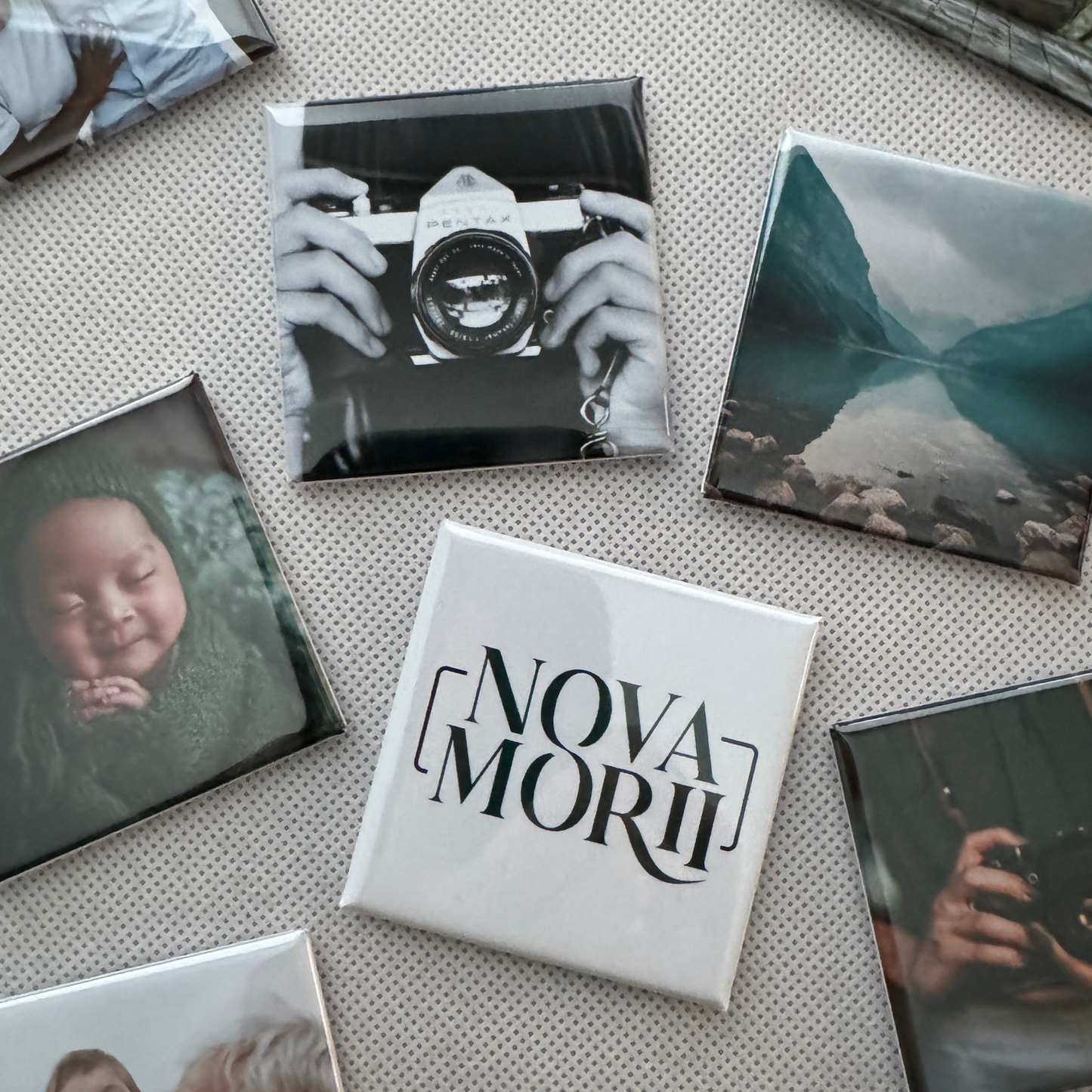 2"x 2" Custom Square Photo Magnets