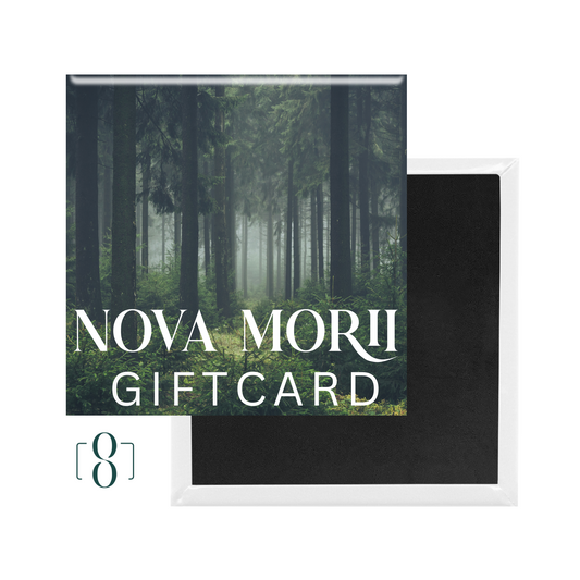 Nova Morii digital gift card for personalized photo magnet keepsakes